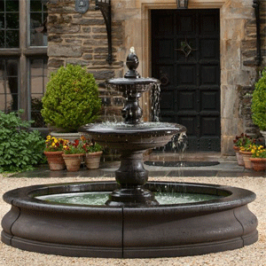 
                        Fountains & Waterfalls