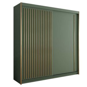 
                        Green Sliding Door Wardrobes