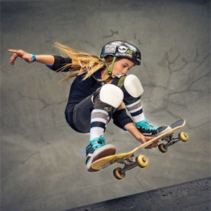 
                        Skateboarding