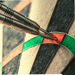 
                        Throwing Darts
