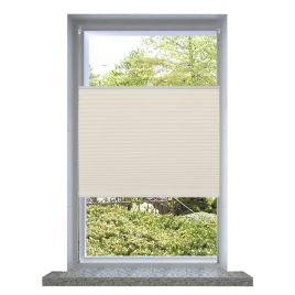 Plisse Blind 80x125cm Cream