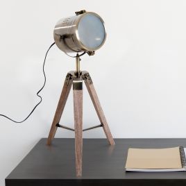 Vintage Tripod Table Lamp
